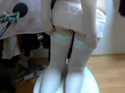 南韓粉紅小奶頭得意嘅囡囡喺攝像頭裸體