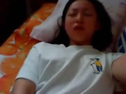 可愛後生女自拍自慰