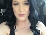 美國本土巨乳鬼妹喺車度自慰性高潮