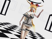 3D動漫 條女搖晃佢對大波