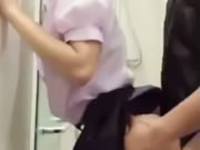 泰國學生情侶喺洗手間激情
