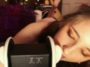 ASMR 誘人耳舐