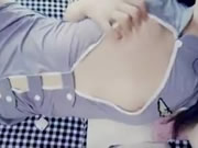 白虎女仔着空姐制服自拍美乳誘惑身材同自慰 4