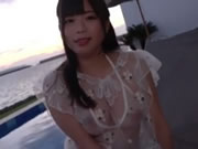得意嘅樱花妹 羽咲美晴 露天私人泳池大膽豪放寫真