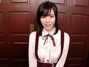 超大波女優 吉川愛美 學生裝上門激情