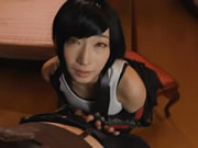 最終幻想巨乳 蓮實克蕾雅 騎馬中出內射