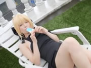 二次元混血日本女仔翹蜜桃美臀沖涼